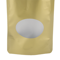 Pouch with clear window 250 Z Packaging pouch Clear windows