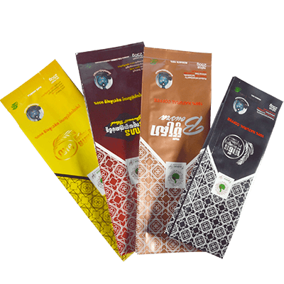 Custom branded printing side gusset packaging pouches Custom branded printing side gusset packaging pouches