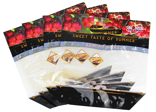 Custom printing slider fruit pouch Custom printing slider fruit pouch