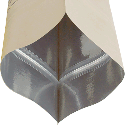 Kraft pouch zip lock Kraft pouch zip lock