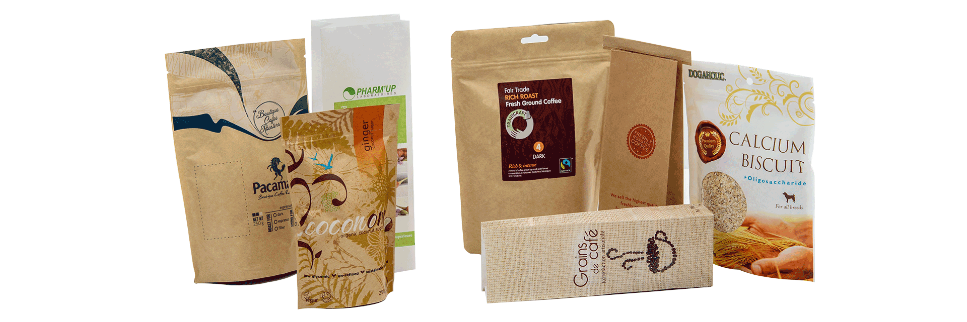 Download Kraft Paper Food Sachet / 100 Pcs Coklat Kertas Kantong ...