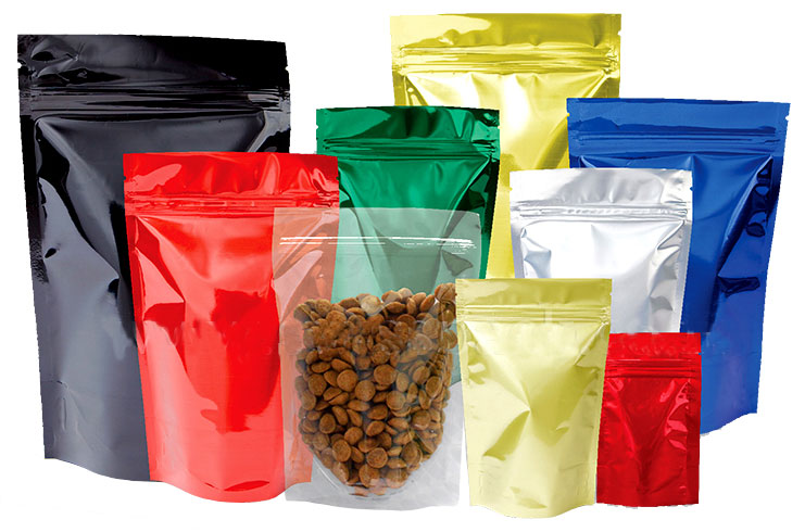 Plain Stand-Up Pouch Plain Stand up Bottom gusseted pouches