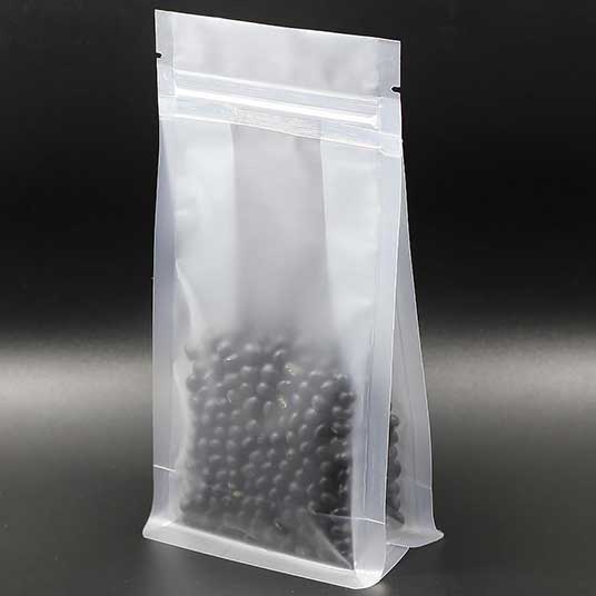 Download Frosted Flat Bottom Pouches - Ouma Flexible Packaging Yellowimages Mockups