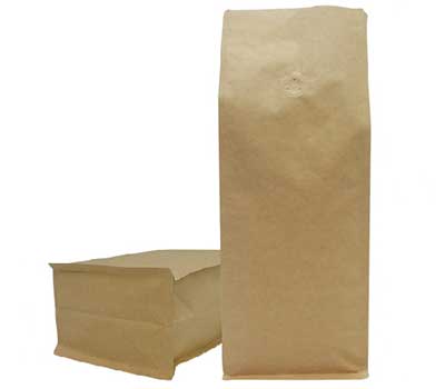 Kraft flat bottom pouches Kraft flat bottom pouches