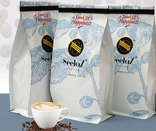 Tin tie box bottom Coffee Pouches Tin tie box bottom Coffee Pouches