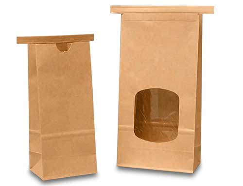 Tin tie kraft sos bags Tin tie kraft sos bags