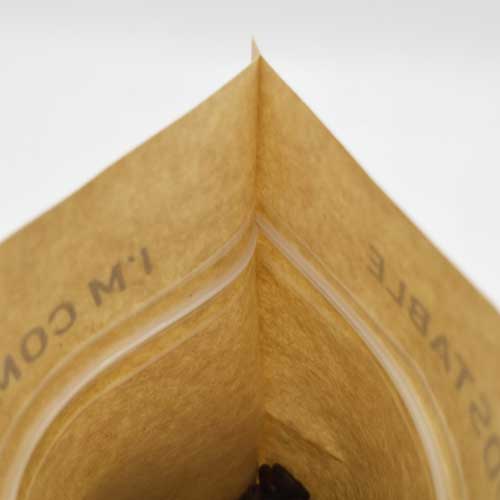 Compostable pouch ziplock Resealable Ziplocks